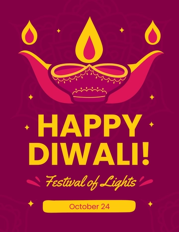 Free Diwali Mockup Flyer Template to Edit Online