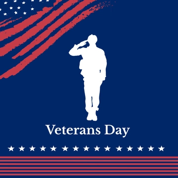 Free Veterans Day Clipart Template to Edit Online
