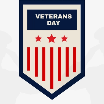 Free Veterans Day Logo Vector Template to Edit Online