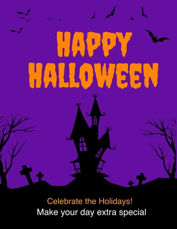 Free Halloween Flyer Template to Edit Online