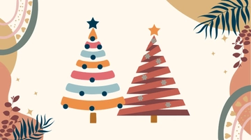 Free Boho Christmas Background Template to Edit Online