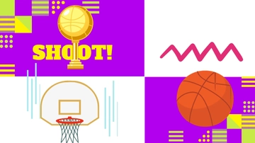 Free Basketball Poster Background Template to Edit Online