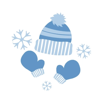 Free Colorful Winter Clipart Template to Edit Online