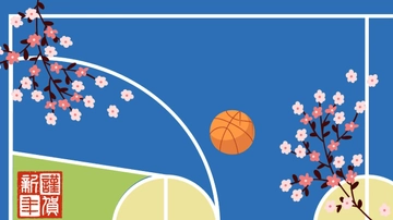 Free Anime Basketball Background Template to Edit Online