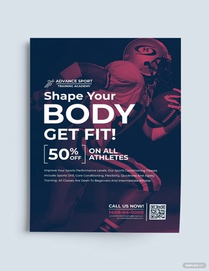 Multipurpose Sports Flyer Template