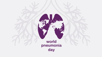 Free World Pneumonia Day Design Background Template to Edit Online