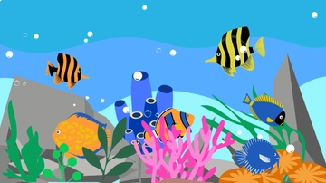 Free Acrylic Aquarium Background Template to Edit Online