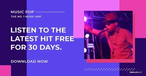 Music Studio App Promotion LinkedIn Blog Post Template