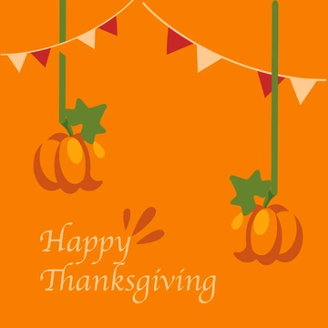 Free Thanksgiving Day Sign Clipart Template to Edit Online
