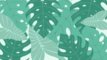 Free Pastel Leaves Background Template to Edit Online