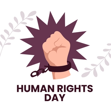 Free Human Rights Day Clipart Template to Edit Online