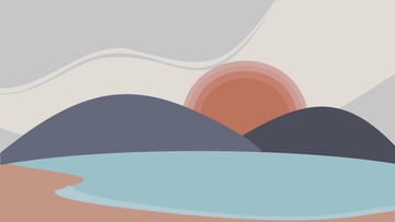 Free Abstract Landscape Background Template to Edit Online