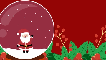 Free Happy Christmas Background Template to Edit Online