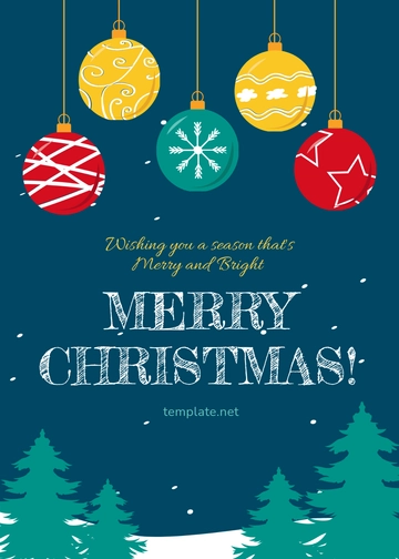 Free Christmas Wishes Template to Edit Online