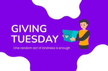 Free Giving Tuesday Banner Template to Edit Online
