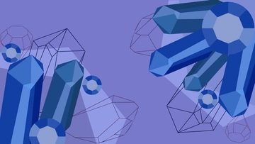 Free Abstract Crystal Background Template to Edit Online