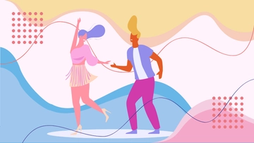 Free Abstract Dance Background Template to Edit Online