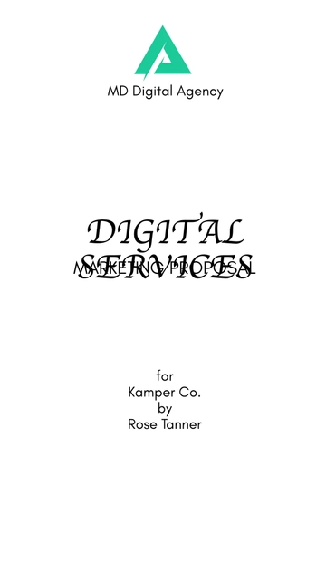 Free Digital Services Ad Mobile Presentation Template to Edit Online