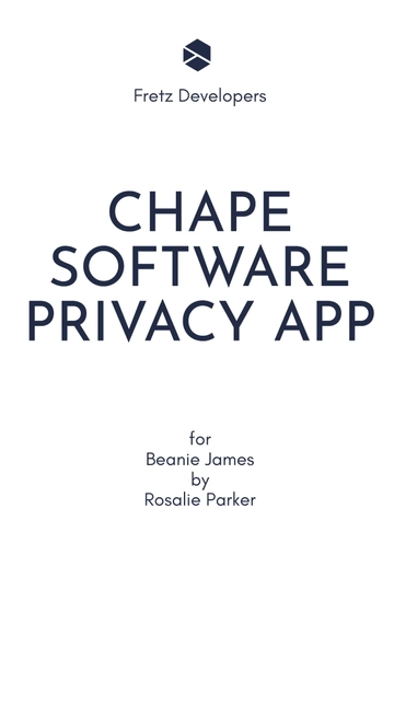 Free Software Privacy Mobile Presentation Template to Edit Online