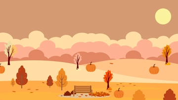 Free Fall Outdoor Background Template to Edit Online