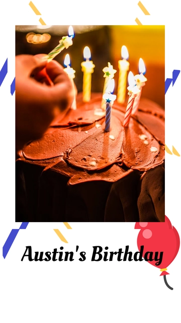 Free Birthday Polaroid Collage Card Template to Edit Online