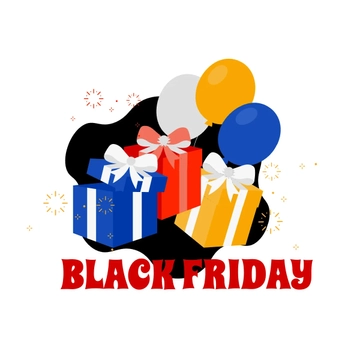 Free Black Friday Cartoon Clipart Template to Edit Online
