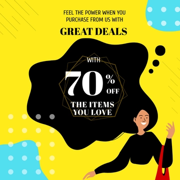 Free Black Friday Quote Vector Template to Edit Online