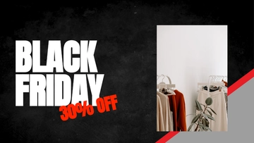 Free Black Friday Picture Background Template to Edit Online