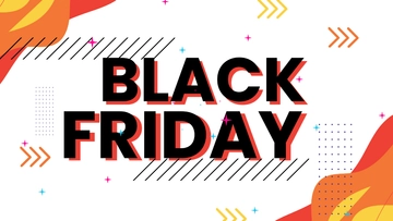 Free Black Friday Colorful Background Template to Edit Online