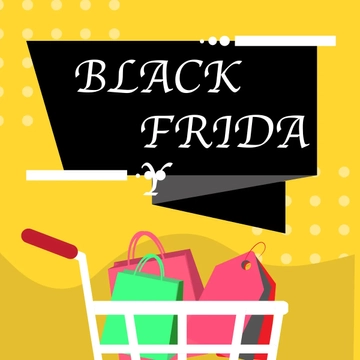 Free Black Friday Icon Vector Template to Edit Online