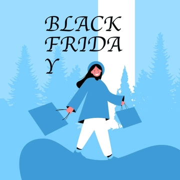 Free Black Friday Clipart Template to Edit Online