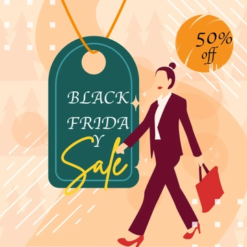 Free Black Friday Graphic Clipart Template to Edit Online