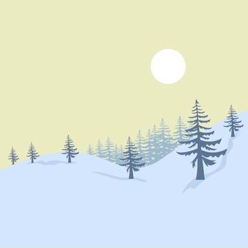 Free Winter Solstice Clipart Template to Edit Online