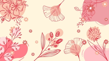 Free Girly Flower Background Template to Edit Online