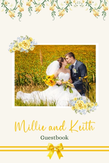 Free Polaroid Guestbook Sign Template to Edit Online