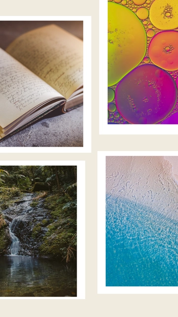 Free Modern Polaroid Collage Template to Edit Online