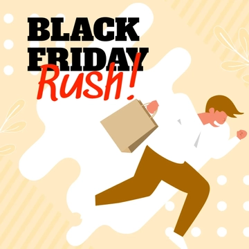 Free Black Friday Cartoon Clipart Template to Edit Online