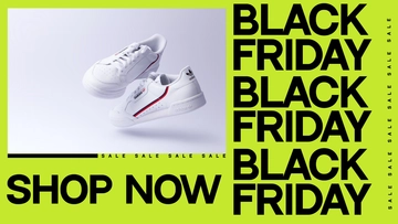 Free Black Friday Light Background Template to Edit Online