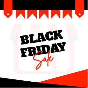 Free Black Friday Border Clipart Template to Edit Online
