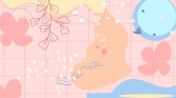 Free Abstract Girly Background Template to Edit Online