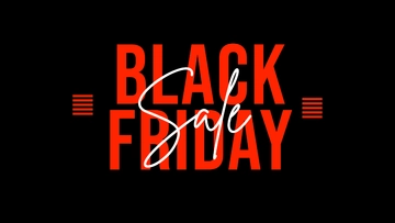Free Black Friday Plain Background Template to Edit Online