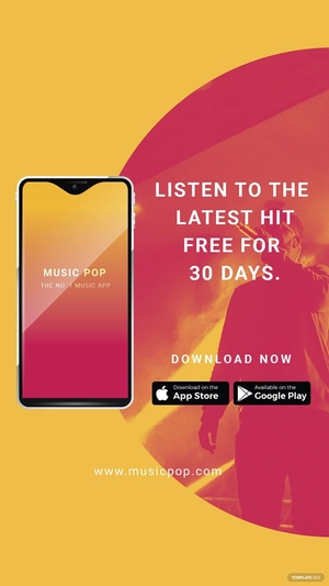 Elegant App Promotion Whatsapp Post Template