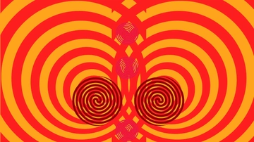 Free Red Trippy Background Template to Edit Online