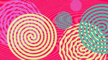 Free Trippy Art Background Template to Edit Online