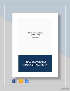 Travel Agency Marketing Plan Template