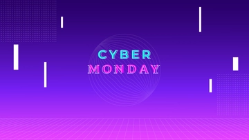 Free Cyber Monday Background Template to Edit Online