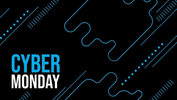 Free Cyber Monday Banner Background Template to Edit Online