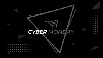 Free Cyber Monday Black Background Template to Edit Online Free Cyber Monday Black Background Template to Edit Online