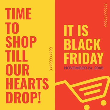 Free Black Friday Instagram post Template to Edit Online