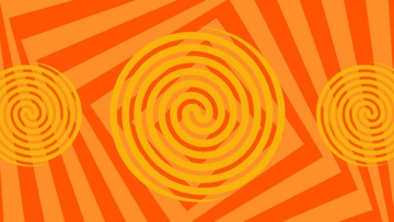 Free Orange Trippy Background Template to Edit Online